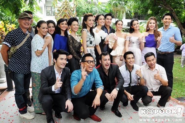 บรรยากาศ งานบรวงสรวง ละครกุหลาบเล่นไฟ จัดเต็ม!!