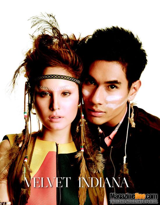 Velvet indiana ขวัญ-อุษามณี & อ๋อม อรรคพันธ์ ควงคู่ขึ้นปกนิตยสารกุลสตรี
