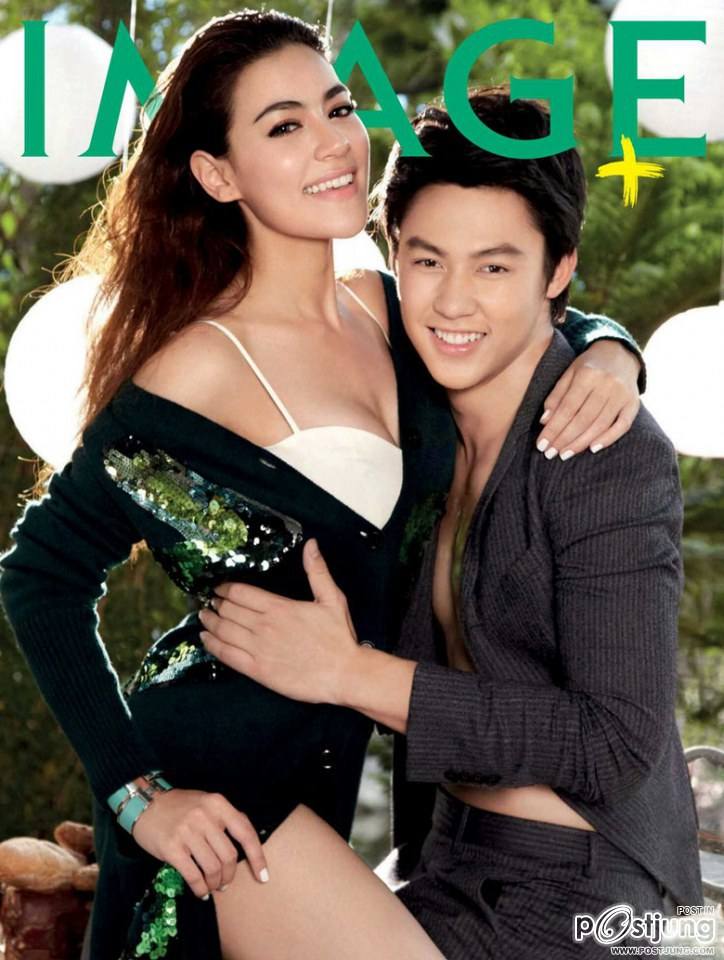 คิมเบอร์ลี่ & หมาก ปริญ @ IMAGE vol.27 no.8 August 2014