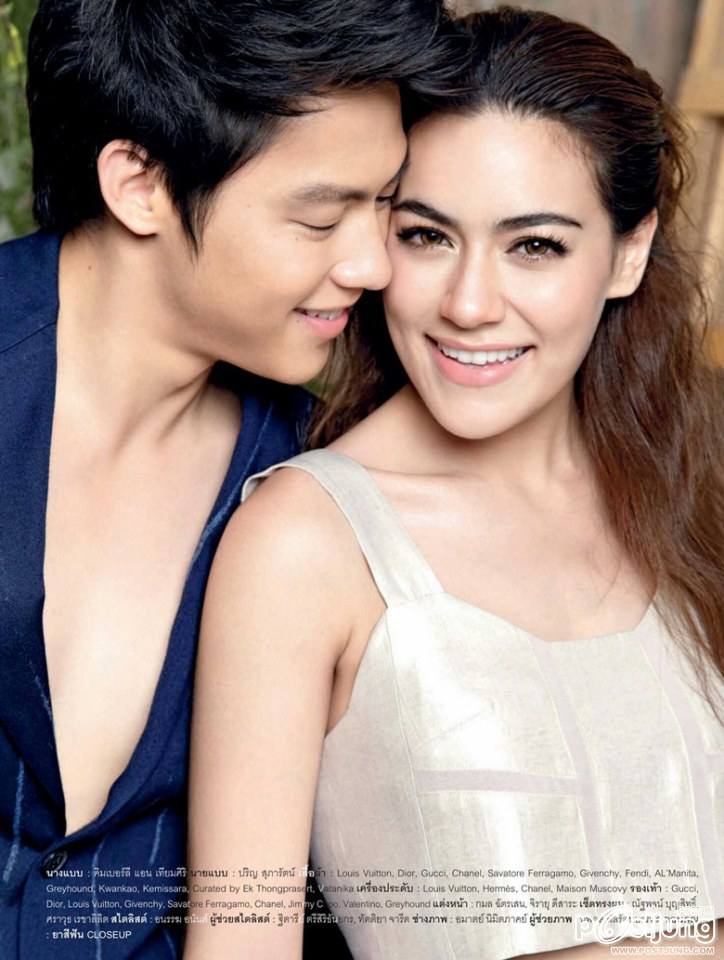 คิมเบอร์ลี่ & หมาก ปริญ @ IMAGE vol.27 no.8 August 2014