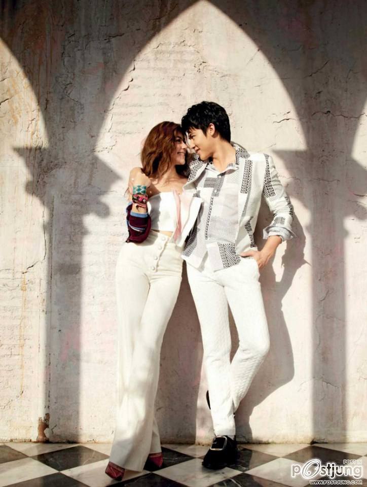 คิมเบอร์ลี่ & หมาก ปริญ @ IMAGE vol.27 no.8 August 2014