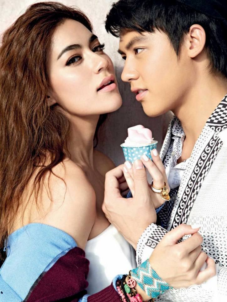 คิมเบอร์ลี่ & หมาก ปริญ @ IMAGE vol.27 no.8 August 2014