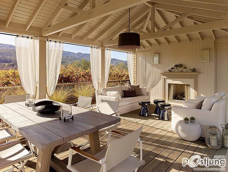 Wine Country Retreat by Andrew Mann Architecture