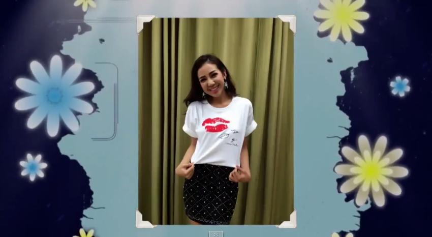 อั้ม พัชราภา จัดกิจกรรมมอบเสื้อรอยจูบพร้อมลายเซ็นสาวอั้ม