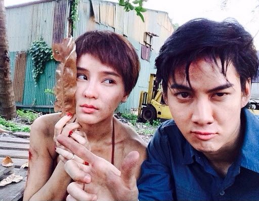 ลุคใหม่สุดจี๊ดของ ออม-สุชาร์