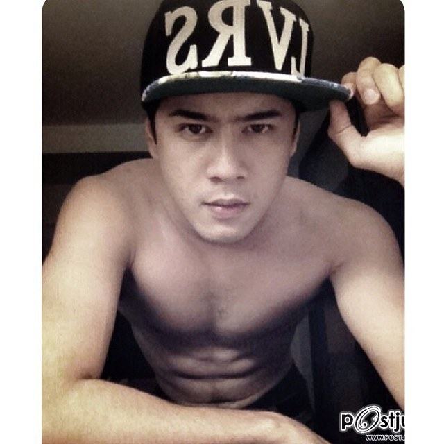 นิว..พระเอกหน้าใหม่กำลังกิน