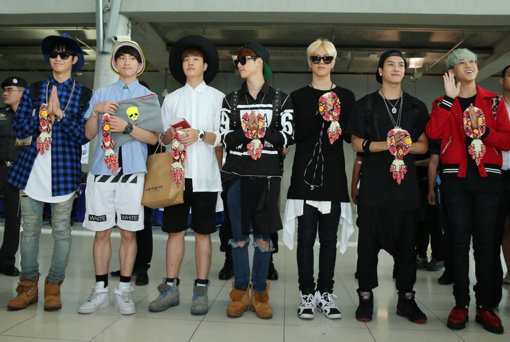 หนุ่มๆ GOT7 ถึงเมืองไทยแล้วจร้าาาาาา น่ารักมว๊ากกก หลงรักเลย