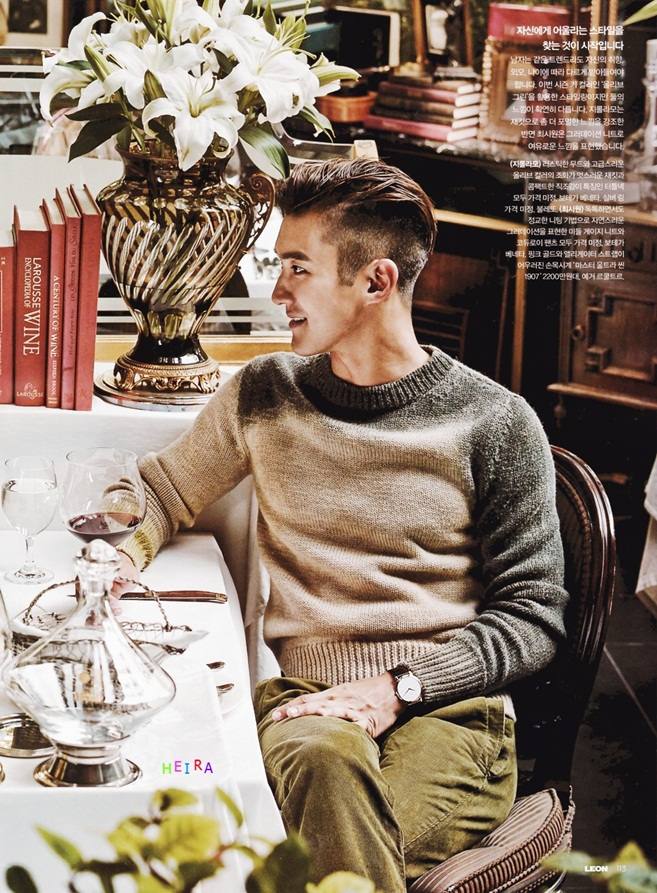 Siwon @ Leon Korea September 2014