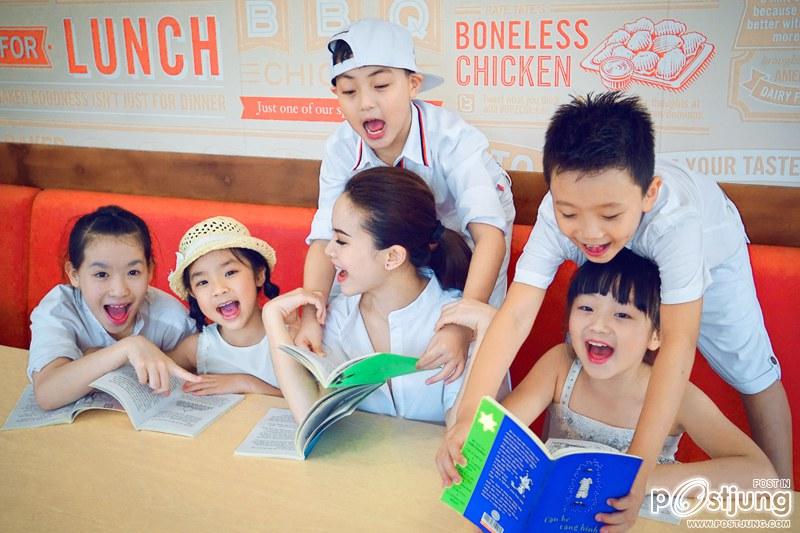 Ruby Yến Trang with Dancing With The Stars Kid by Koolcheng Trịnh Tú Trung