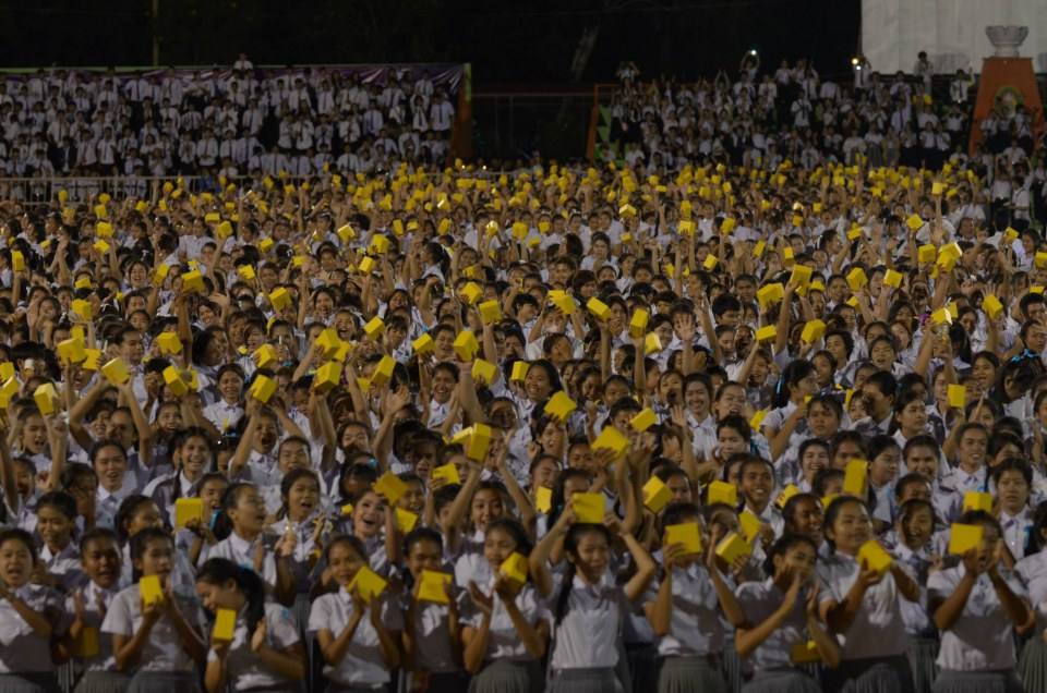 พิธีอัญเชิญตราพระราชลัญจกร มหาวิทยาลัยราชภัฎบุรีรัมย์