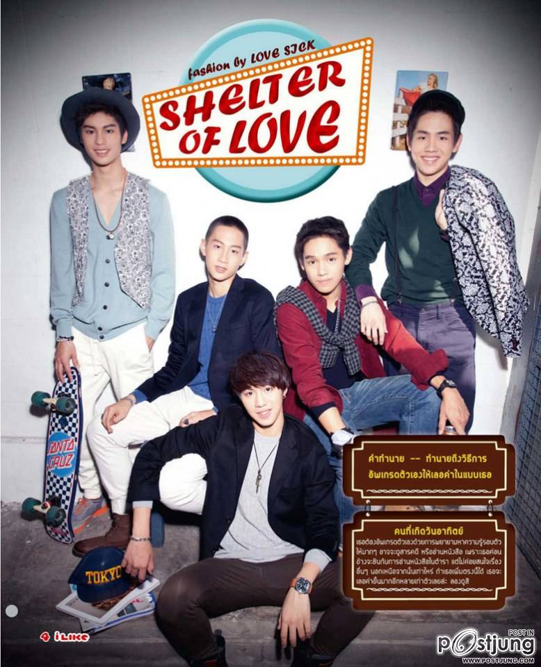 5 นักแสดง Love Sick The Series @ ILIKE vol.13 no.282 August 2014