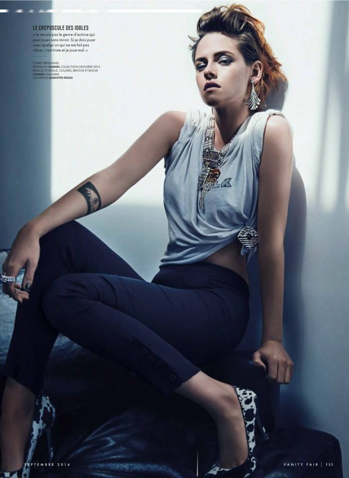 Kristen Stewart @ Vanity Fair France September 2014