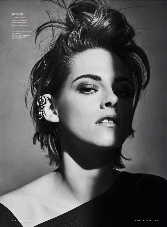 Kristen Stewart @ Vanity Fair France September 2014