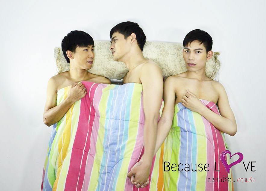 นักแสดงนำเรื่อง Because love the serie