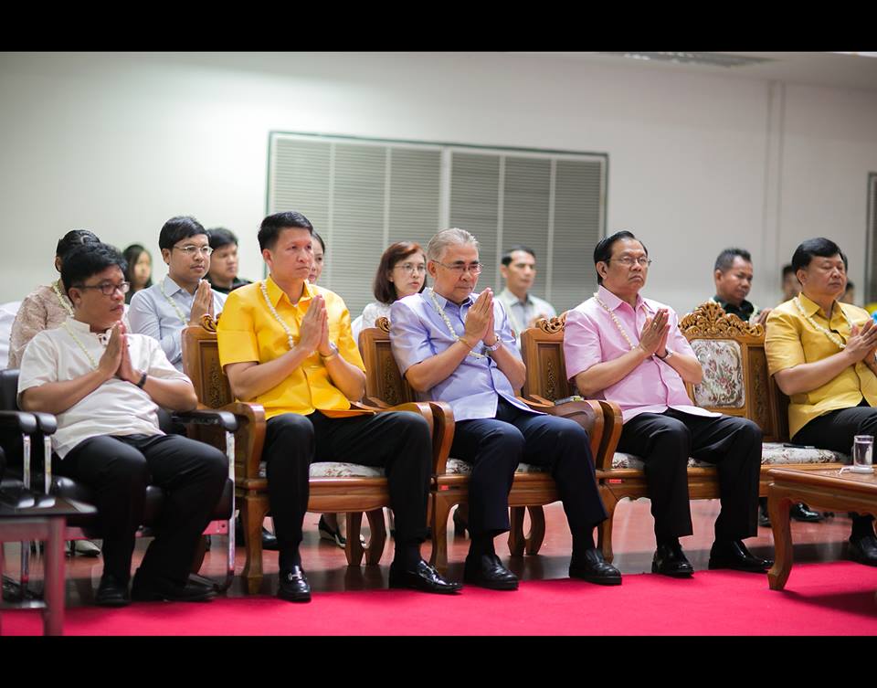 พิธีบายศรีสู่ขวัญ กิจกรรมต้อนรับนักศึกษาใหม่ ปี2557 (มหาวิทยาลัยเทคโนโลยีสุรนารี)