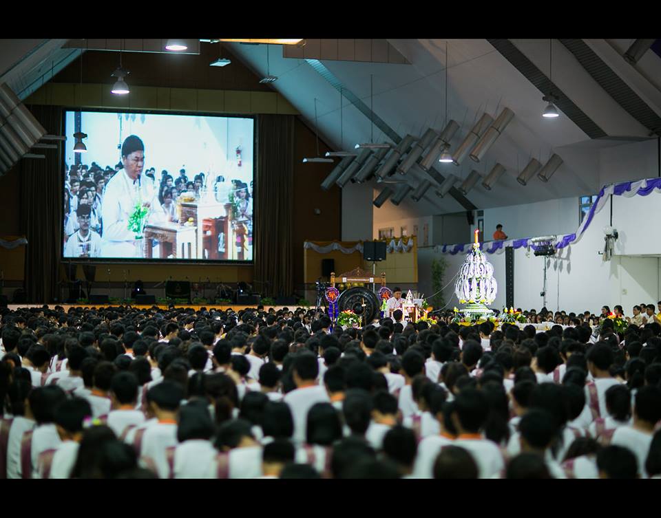 พิธีบายศรีสู่ขวัญ กิจกรรมต้อนรับนักศึกษาใหม่ ปี2557 (มหาวิทยาลัยเทคโนโลยีสุรนารี)