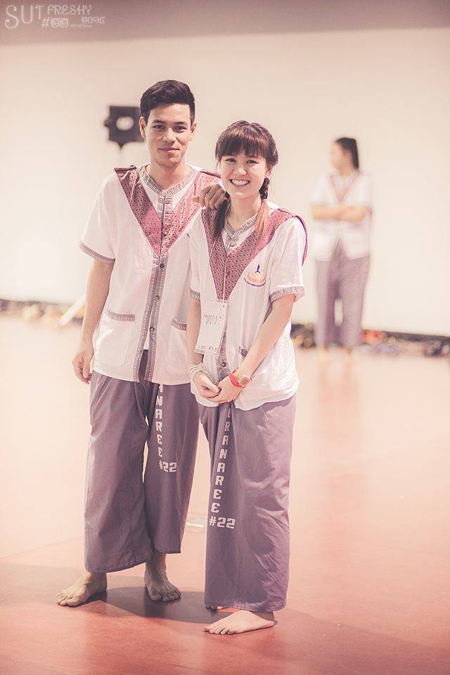 พิธีบายศรีสู่ขวัญ กิจกรรมต้อนรับนักศึกษาใหม่ ปี2557 (มหาวิทยาลัยเทคโนโลยีสุรนารี)
