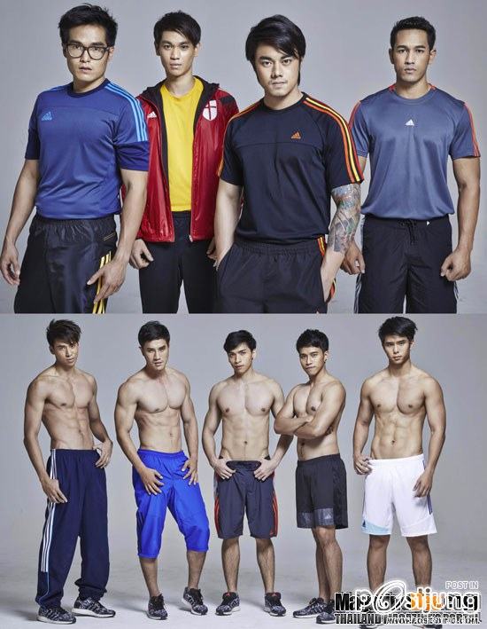 มาริโอ้ เมาเร่อ และ หนุ่มๆ Men&rsquo;s Health Guys&rsquo; Challenge 2014 @ Men's Health Thailand September 2014