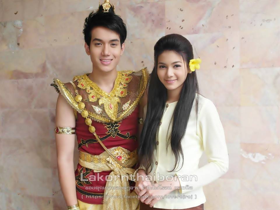 คู่พระนาง ละครพื้นบ้าน...ยอพระกลิ่น