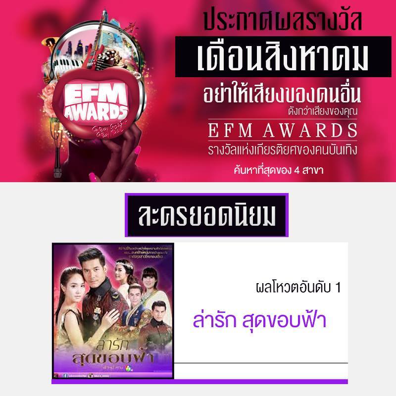ดาราเเละละครยอดนิยม ประจำเดือน สิงหาคม 57 มีใครบ้าง!!