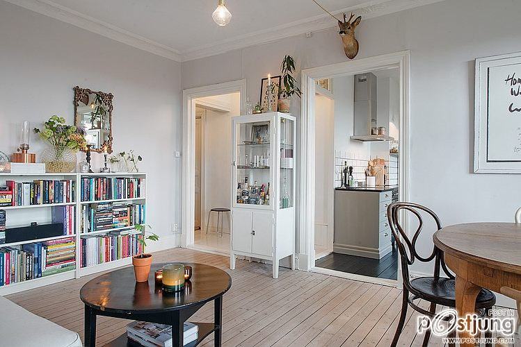 &Ouml;vre Djupedalsgatan Apartment by Johanna Tant