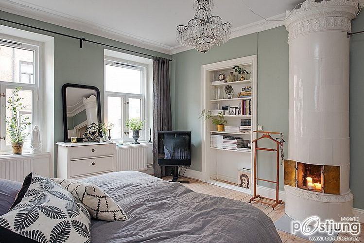 &Ouml;vre Djupedalsgatan Apartment by Johanna Tant