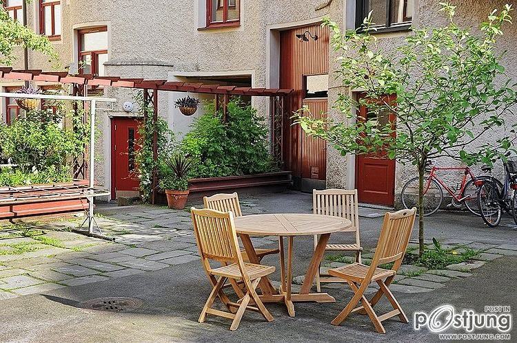 &Ouml;vre Djupedalsgatan Apartment by Johanna Tant