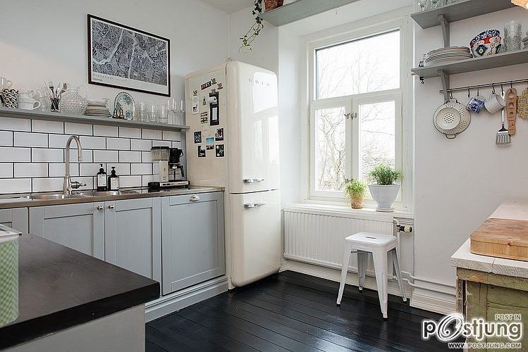 &Ouml;vre Djupedalsgatan Apartment by Johanna Tant