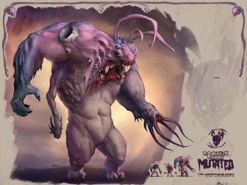 Roughneck Rabbit MUTATED &ndash; The result of a genetic amalgamation of &lsquo;Roughneck Rabbit&rsquo; and &lsquo;Roughneck