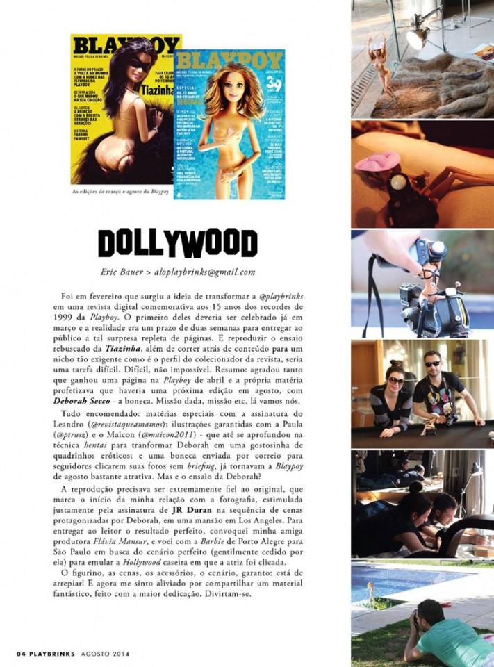 บาร์บี้ในลุคสาวสุดเซ็กซี่ @ Blaypoy Magazine August 2014