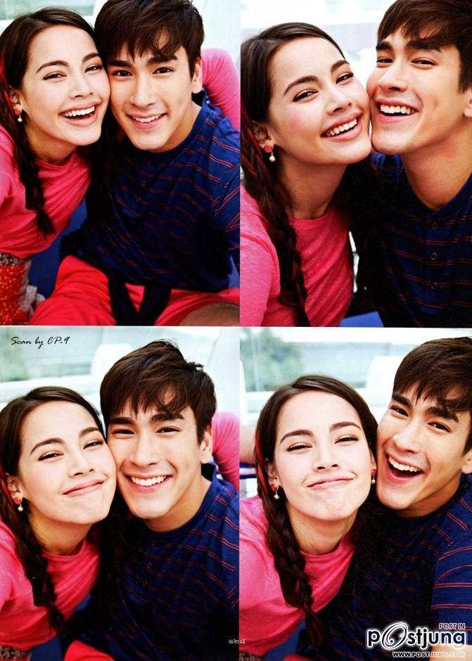 ณเดชน์ & ญาญ่า อุรัสยา @ พลอยแกมเพชร vol.23 no.543 September 2014