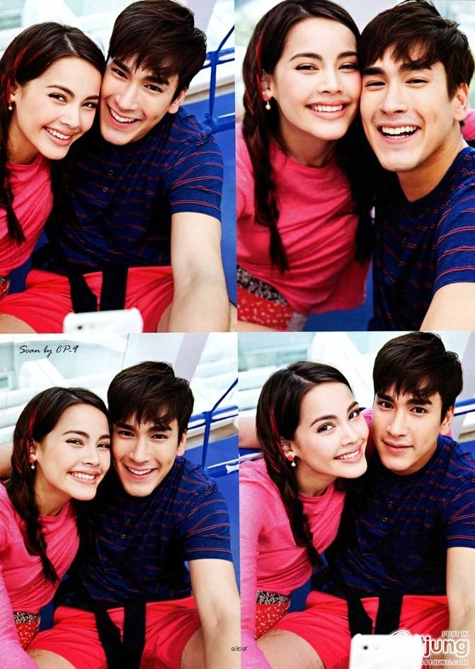 ณเดชน์ & ญาญ่า อุรัสยา @ พลอยแกมเพชร vol.23 no.543 September 2014