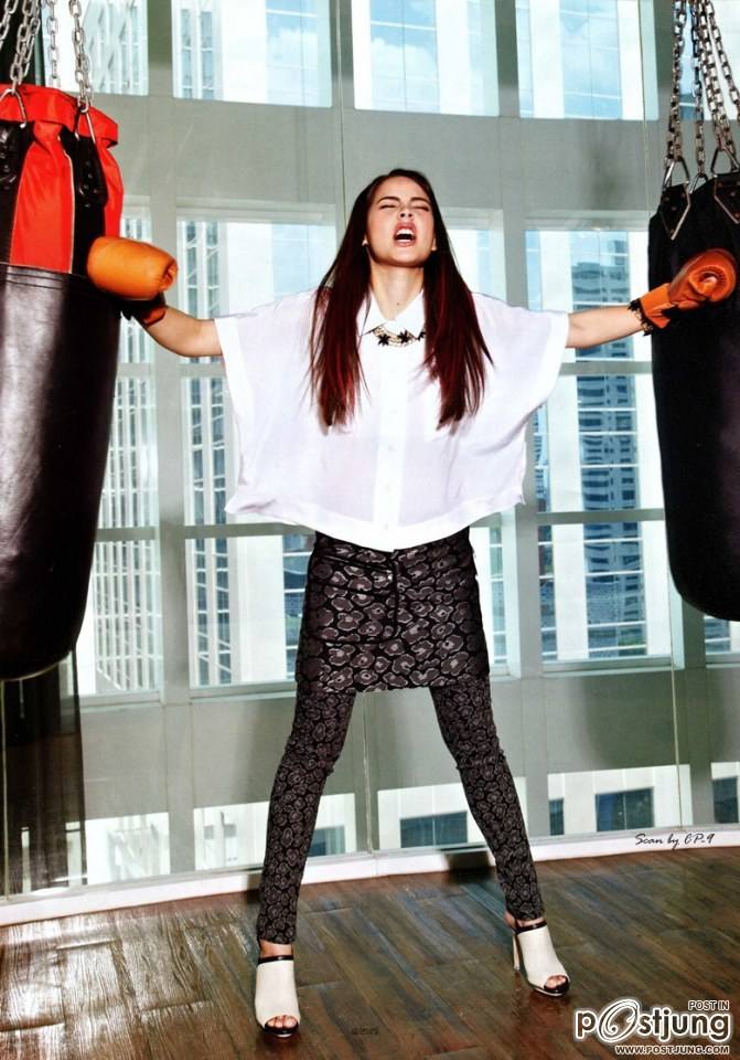 ณเดชน์ & ญาญ่า อุรัสยา @ พลอยแกมเพชร vol.23 no.543 September 2014