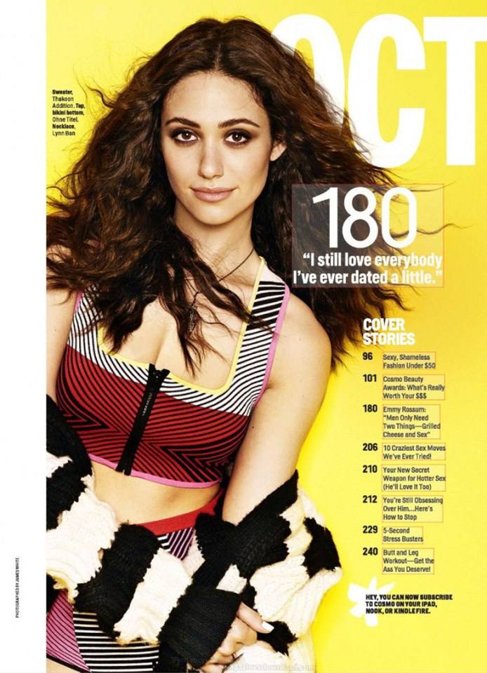 Emmy Rossum @ Cosmopolitan USA October 2014