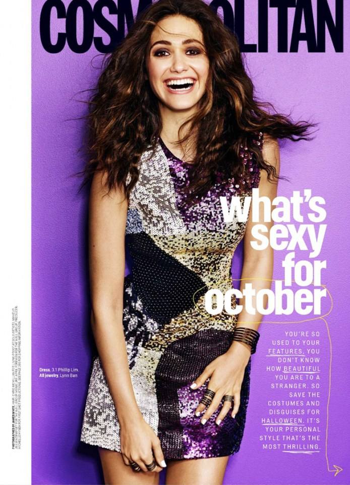 Emmy Rossum @ Cosmopolitan USA October 2014