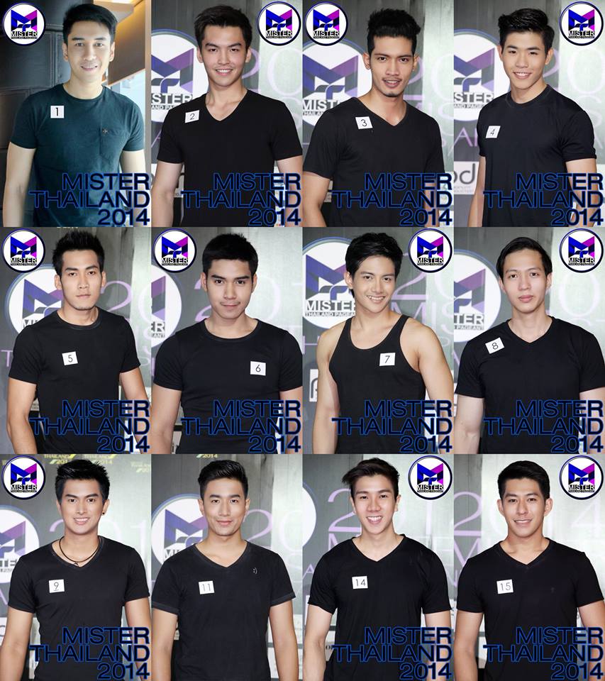 ผลประกวด Mister Thailand 2014
