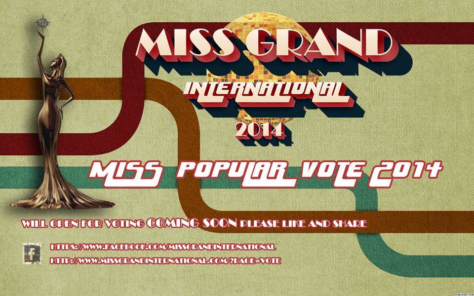 Miss Grand International 2014 เวทีที่คนไทยเป็นเจ้าของเวทีเริ่มแล้วจ้า