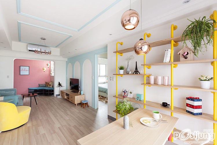 The Wonderland Apartment by House Design Studio
