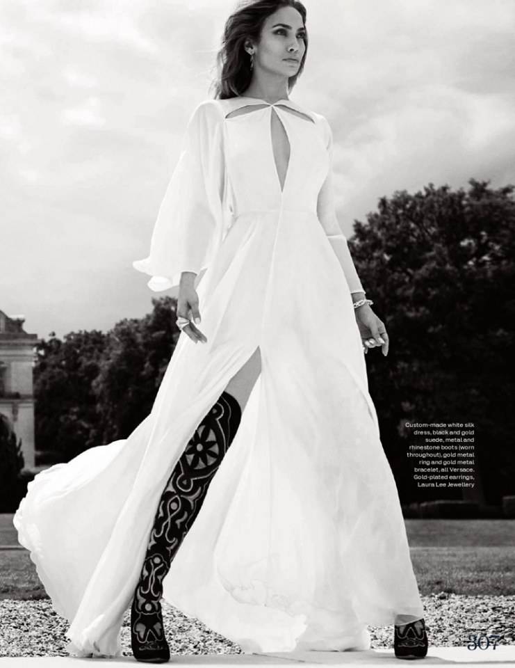 Jennifer Lopez @ Elle UK October 2014