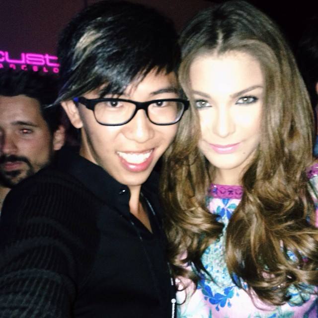 Miss Venezuela บินชมงานนิวยอร์คแฟชั่นวีค 2014 เพื่อเลือกชุดใส่เก็บตัว