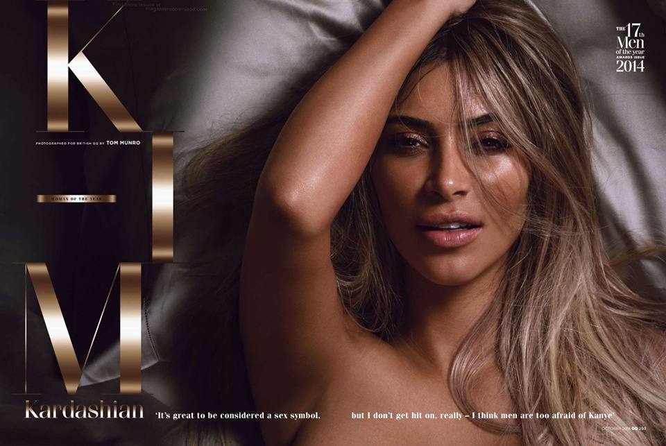 Kim Kardashian @ GQ British October 2014