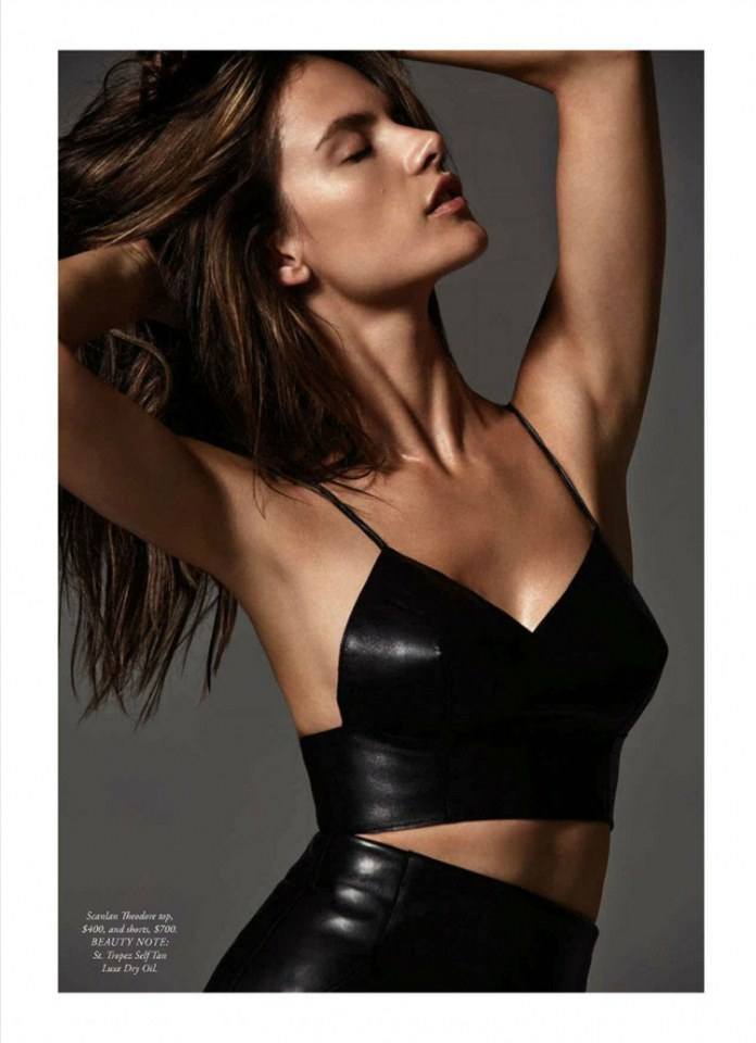Alessandra Ambrosio @ Harper's Bazaar Australia October 2014