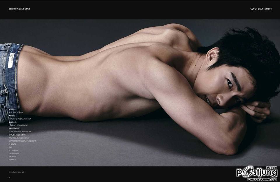 ณัฐ ศักดาทร @ ATTITUDE vol.4 no.43 September 2014