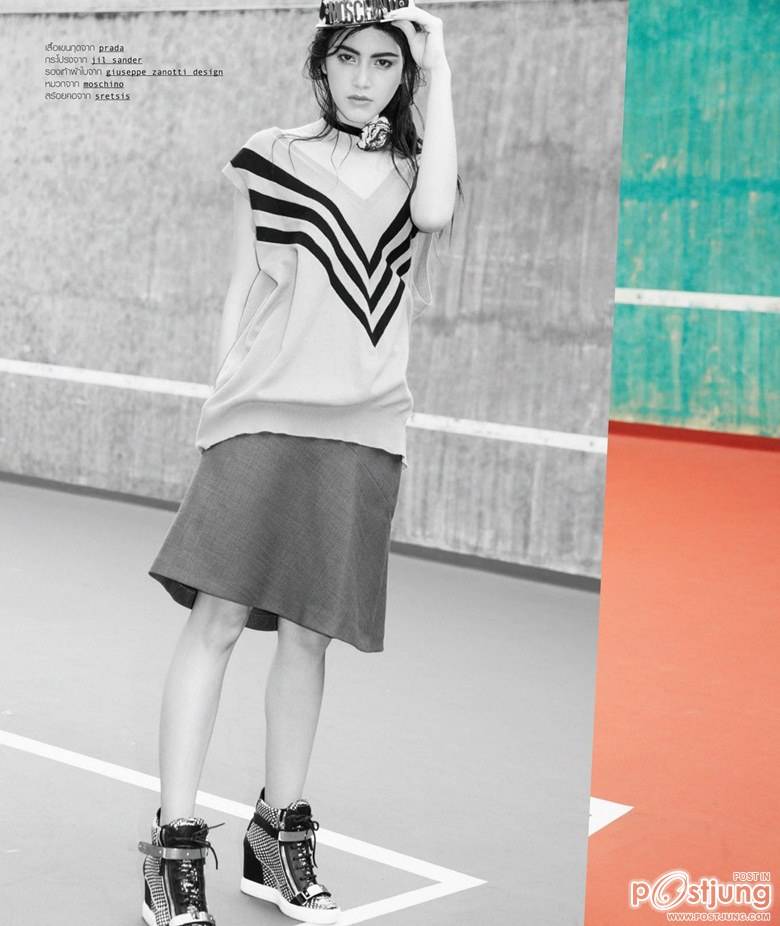 ใหม่-ดาวิกา โฮร์เน่ @ NYLON THAILAND vol.2 no.19 September 2014