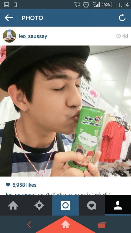"เลโอ" จะเขียว หรือ แดง ก็น่ารักมากๆ