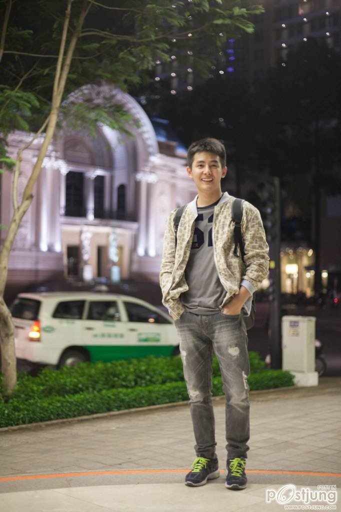 Nick Pavich Saprungroj and Koolcheng Trịnh Tú Trung in Vietnam