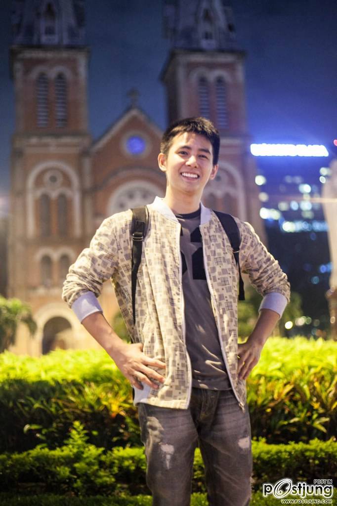 Nick Pavich Saprungroj and Koolcheng Trịnh Tú Trung in Vietnam