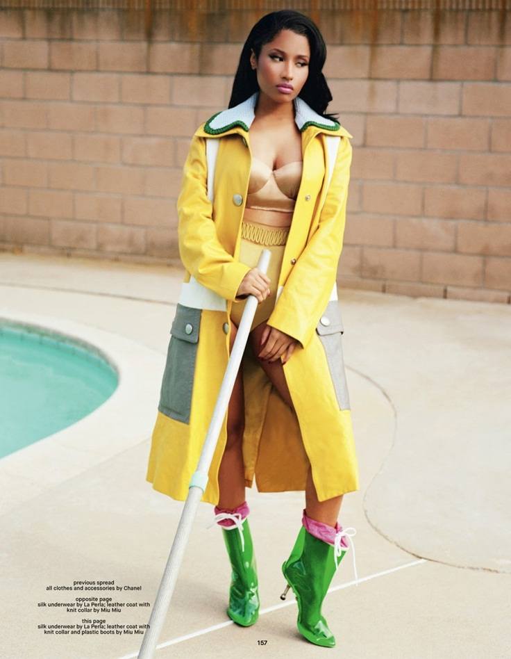 Nicki Minaj @ Dazed & Confused Magazine A/W 2014