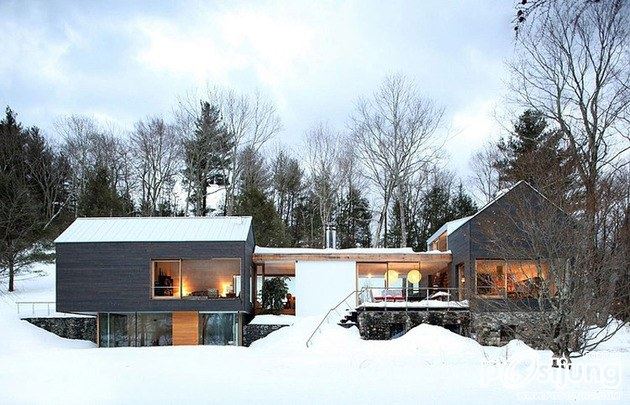 Train Depot to Modern Cottage Conversion