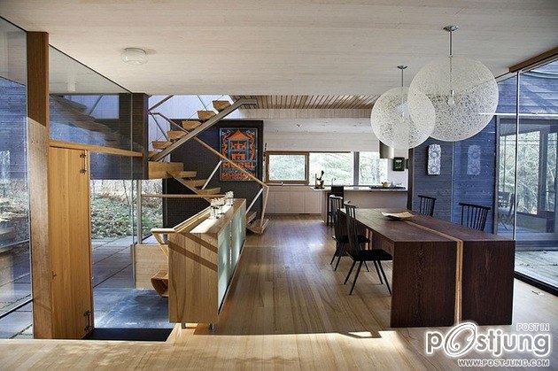 Train Depot to Modern Cottage Conversion